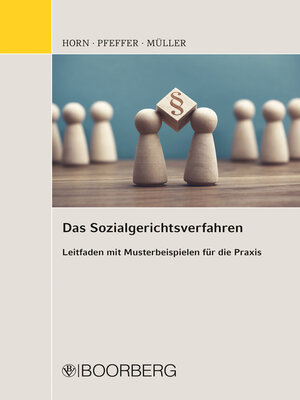 cover image of Das Sozialgerichtsverfahren